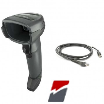 Zebra DS4608-HD - 2D USB Barcode-Lesegerät-Kit mit EAS und Kabel