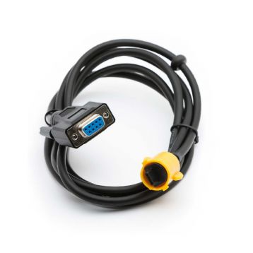 DB-9 / 14 Pin Serienkabel - Zebra QLn Series - mit Spannungsreduktion.