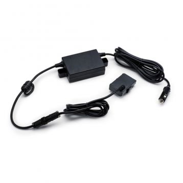 Batterie-Eliminator-Adapter mit Zigarettenanzünder und 12-48V-Kabel - Zebra QLn/ZQ500 Serie