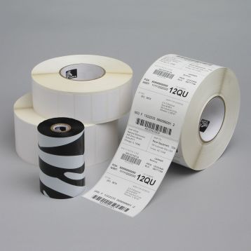 Zebra Z-Ultimate 3000T - 102mm x 152mm - Polyesteretikett