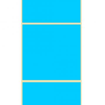 FSM - Zebra Z-Perform 1000D ROUGE - 102mmx102mm - Etiquette thermique économique