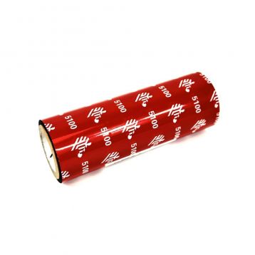 Muster Zebra Harz 5100 - 110mm x 50m - Schwarzes Farbband
