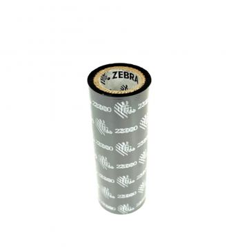 Muster Zebra Wachs 2300 - 110mm x 50m - Schwarzes Farbband
